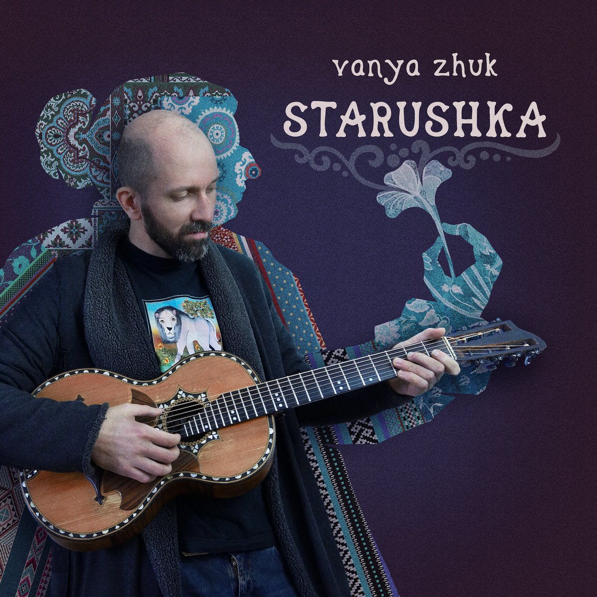 ofstudio's tweet image. Ваня Жук — Старушка
Плотный замес клезмеров, семиструнки, блюзов и дремучей, пугающей архаики

vanyazhuk.bandcamp.com/album/starushka