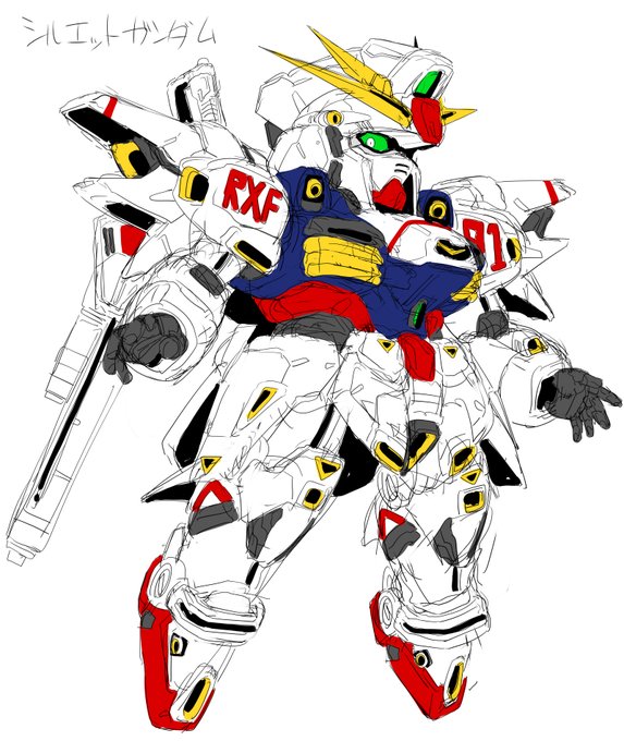 シルエットガンダム
初描きのはずなのにこの描きやすさ 