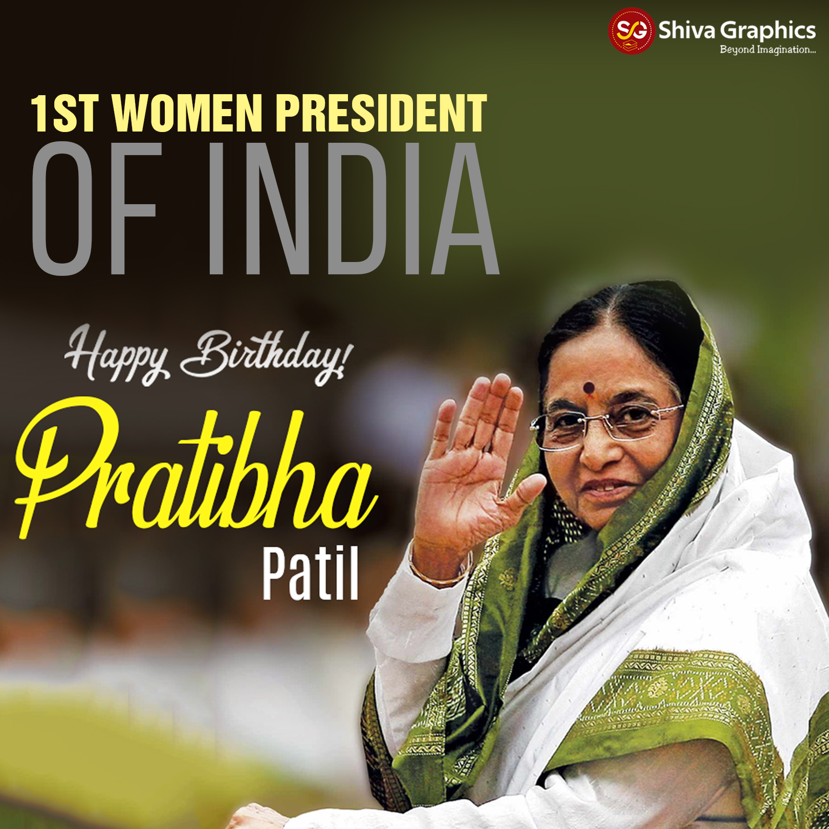 Happy Birthday
.
Pratibha Patil
Former President of India 