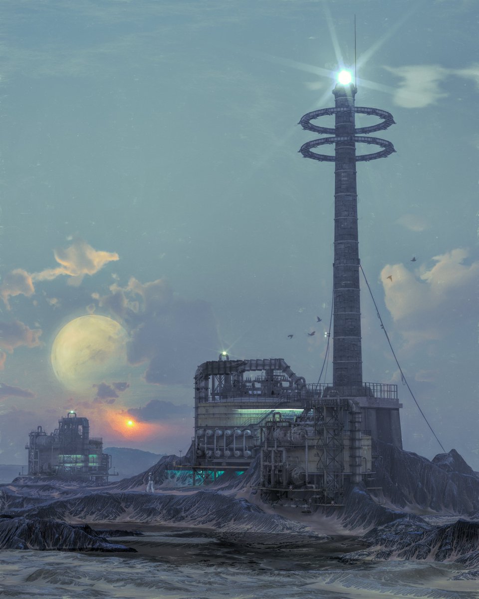 beeple's tweet photo. QUIET WORK https://t.co/JSIaFGD9xa