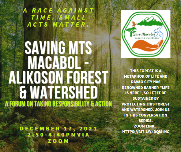 EcoteneoFauna's tweet photo. Say #NoToDeforestation!

Today's rainy weather is a reminder of why our forests and watersheds are important. Besides flood mitigation, they are home to the country's fauna and flora.

Join us in saving Mts. Makabo-Alikoson Forest and Watershed. Let us care for all that exists! https://t.co/6ycicRoMb6