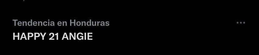 Nada más 3 minutos tomó 🤭 

HAPPY 21 ANGIE