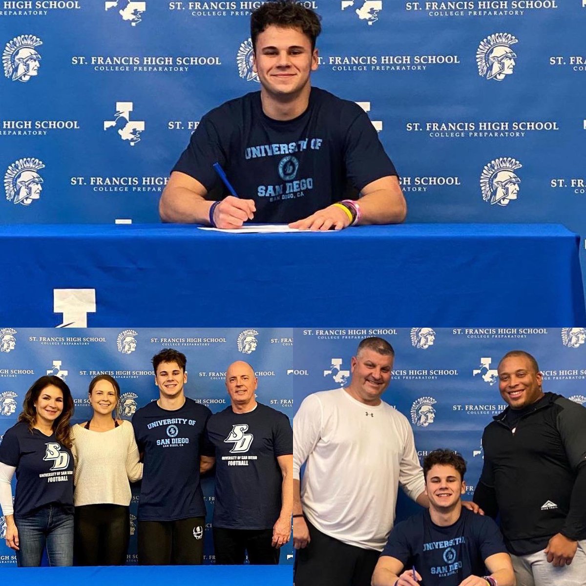 IronFlagap (@ironflagap) on Twitter photo Congratulations to <a href="/AdamCriter/">Adam Criter</a> and his family on signing to his. We family <a href="/USDFootball/">San Diego Football</a>
Proud of what’s to come for this young man. Congratulations to <a href="/AdamCriter/">Adam Criter</a> and his family on signing to his. We family <a href="/USDFootball/">San Diego Football</a>
Proud of what’s to come for this young man.