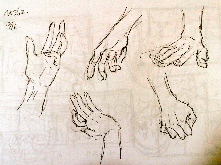 #一日一模写 362/365
一部、L-size様イラスト使用 