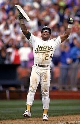 baseballinpix's tweet image. Rickey Henderson breaks Lou Brock’s all time stolen base record, 1991