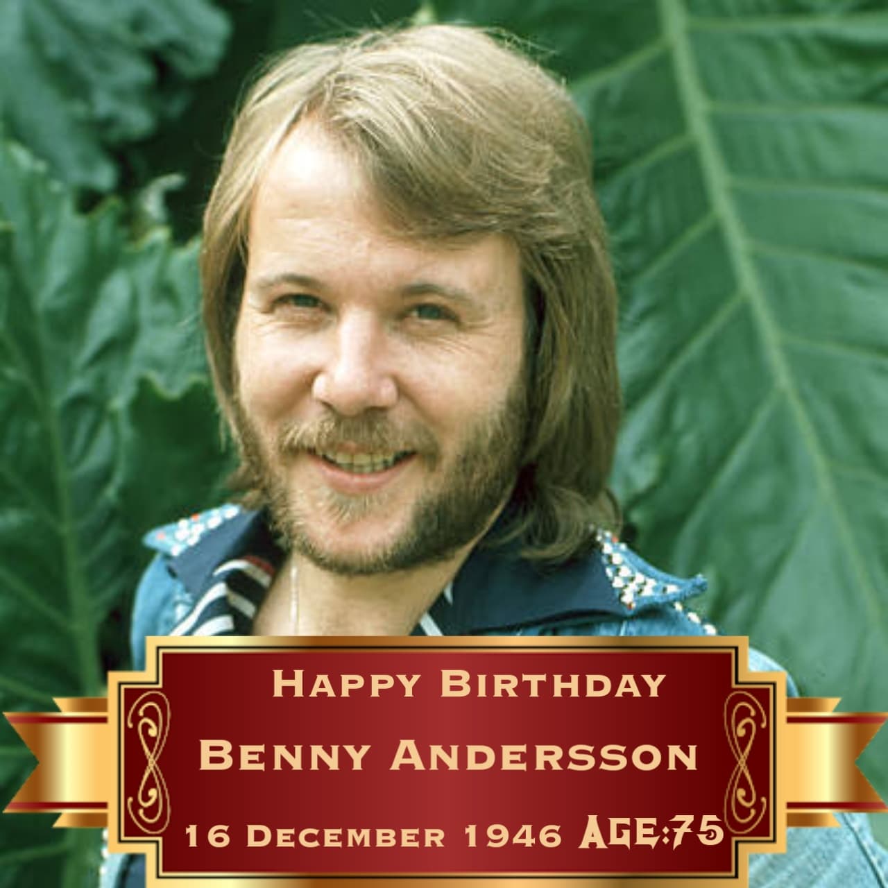 Happy Birthday to Sir Benny Andersson (       