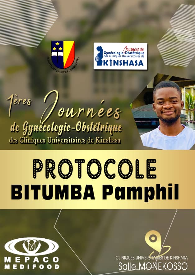 BitumbaPamphil's tweet photo. #ParlonsAvortement #protocole_Maputo "Avortement sécurisé, stratégie de prévention de la stérilité secondaire" tel est le thème qui sera abordé aujourd'hui par iPas @IpasOrg aux 1ères Journées de GO des CUK dans la salle monekosso à l'unikin.@Mulunda_JC @Dr_Mpoyi @MakokiYaMwasi https://t.co/4AktubqBZI