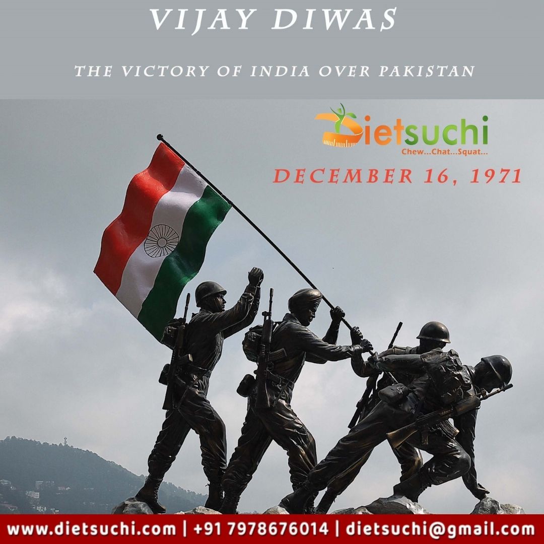 dietsuchi's tweet photo. On this day let us remember the sacrifice of those brave soldiers who died in the line of duty to protect our great nation. 

Happy Vijay Diwas! Jai Hind!

#VijayDiwas #sacrifice #1971war #realheros #bravesoldiers #Dietsuchi https://t.co/FrS5eJR66x