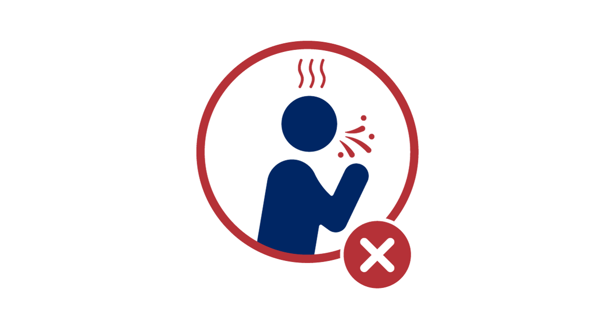 ❌ Please don't travel if you feel unwell. 

To help keep everyone safe, we’d ask that you do not travel if you feel unwell. If you have coronavirus symptoms please order a test and stay at home until you get your result, even if the symptoms are mild.