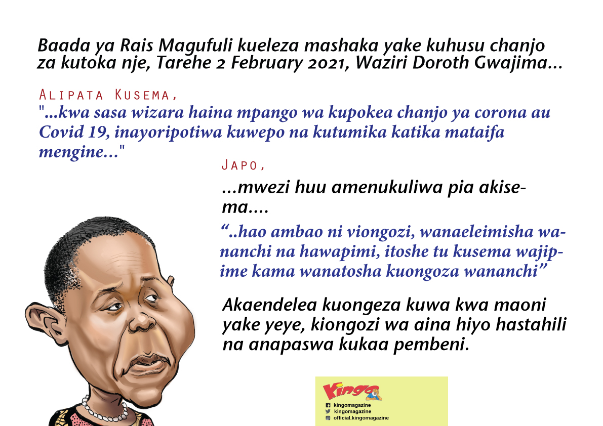 kingomagazine's tweet photo. Porojo
Alipata kusema...
#Siofea https://t.co/zckk1HUKg7