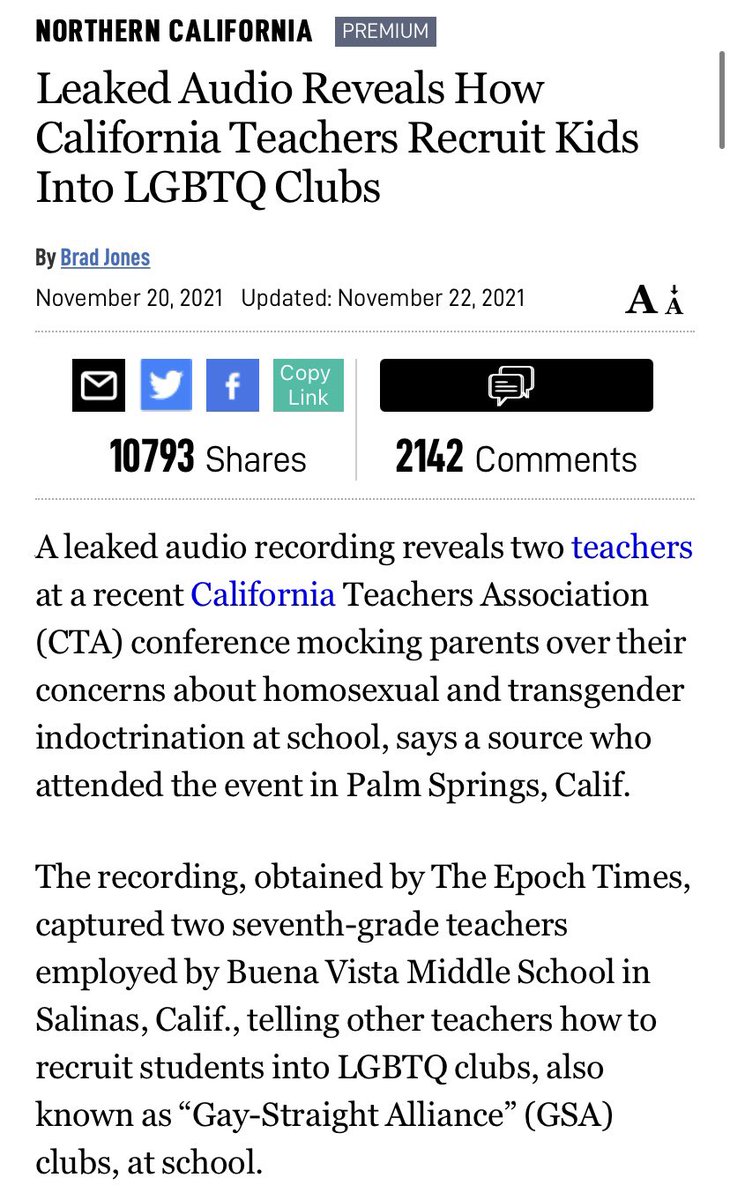 The teachers coaxed her to join an “equality club” which was really a disguise for a GSA club. These teachers were recorded at an event in November bragging about how they disguise the name of the LGBT club so they can indoctrinate kids without any obstacles