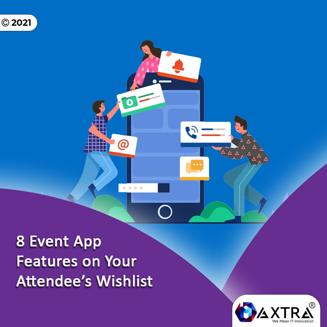 Maxtratech's tweet image. Here are the top eight event app features to look for. I will also touch on how to use these features to ensure your guests make the most of the app and your event!
#eventappdevelopment
#eventappdevelopmentcompany
#eventappdevelopmentservice