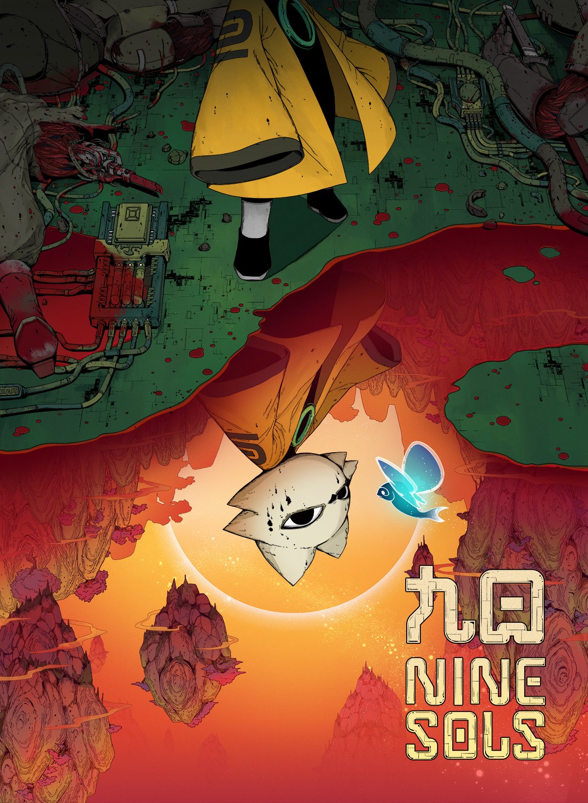 Redcandlegames Wip Title Ninesols A Lore Rich Hand Drawn 2d Action Platformer With Sekiro Inspired Deflection Focused Combat Embark On A Journey Of Asian Fantasy Explore The Land Once Home To An Ancient