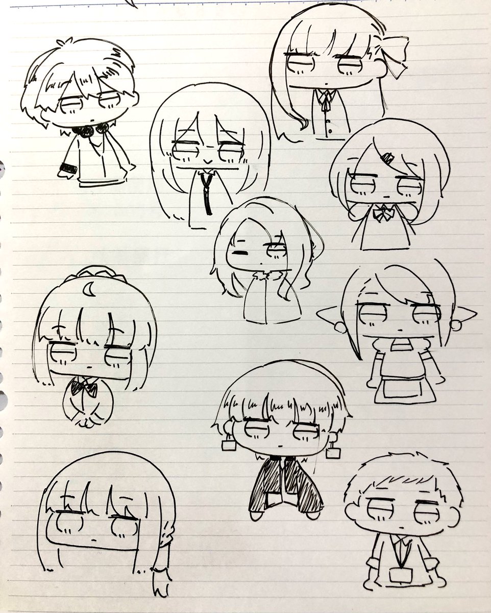 似たような絵ばっかり描いとる 