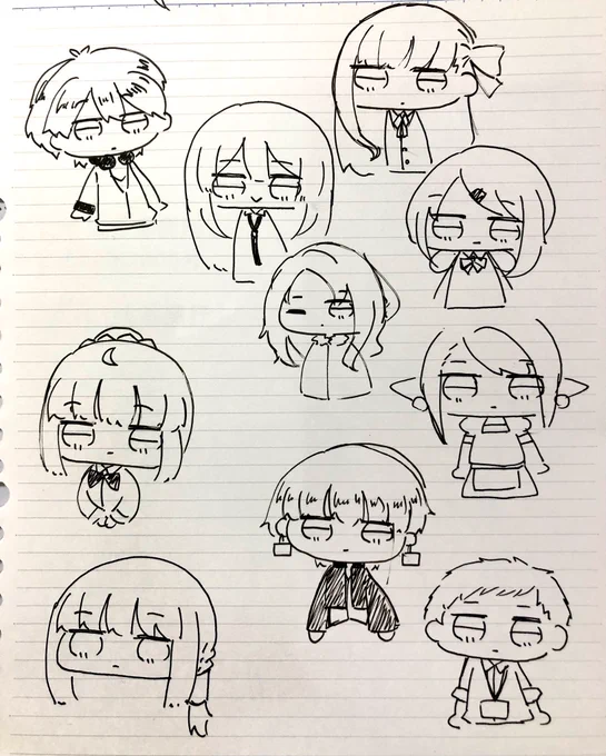 似たような絵ばっかり描いとる 