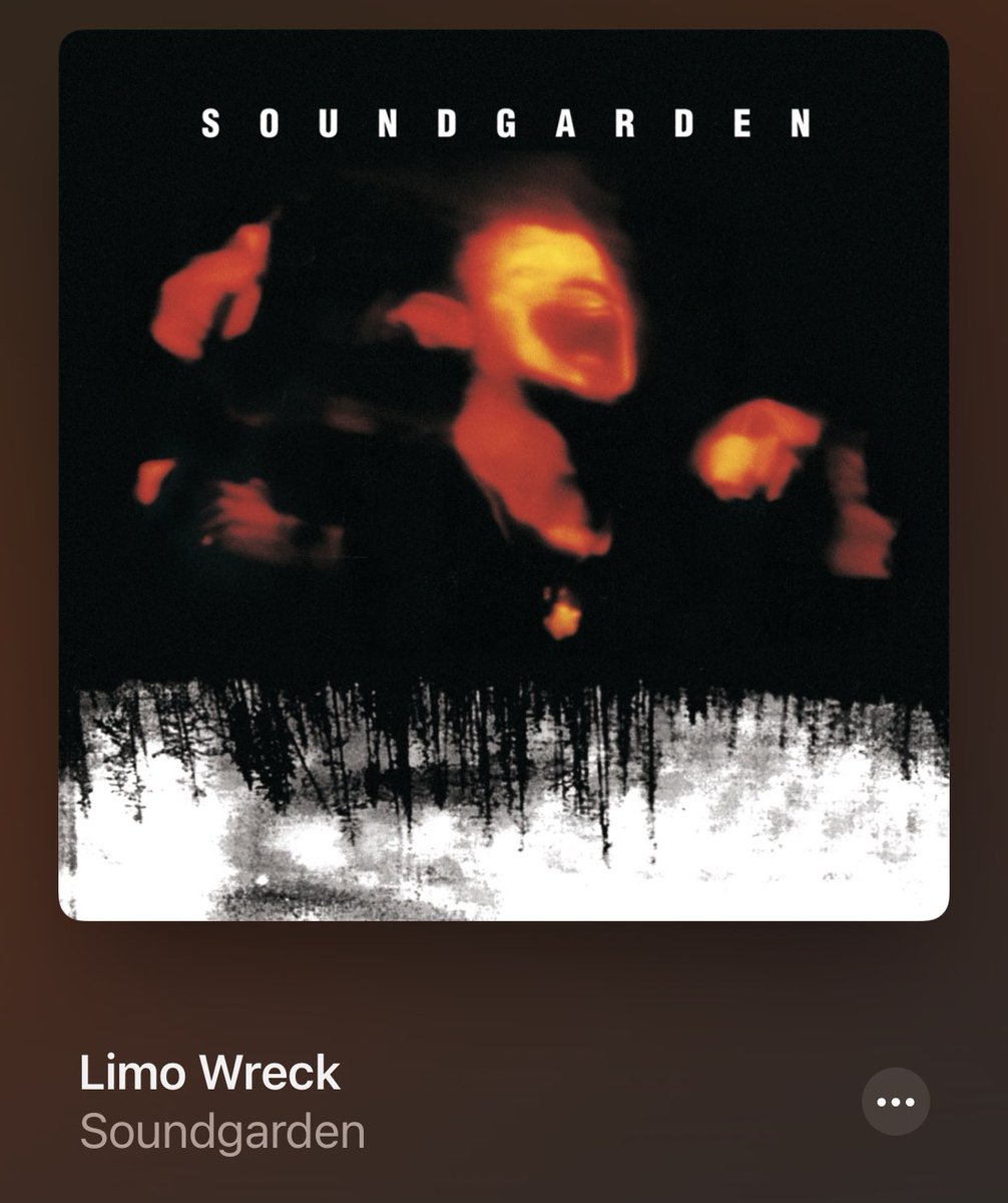 punt_rd's tweet photo. Love this track!

These music men mastered the massive mood. Magnificent.

#LimoWreck #Soundgarden https://t.co/iMhRtvYdeF