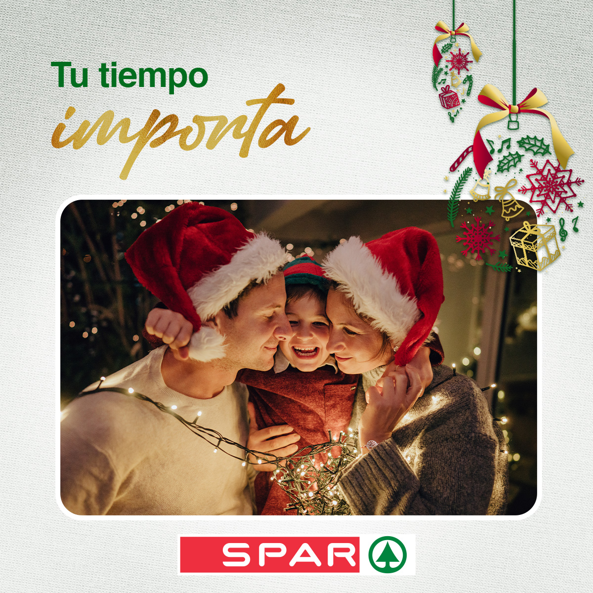 SparSureste's tweet photo. Estas Navidades regala TIEMPO ❤️. No hay regalo más bonito que pasar tiempo con los demás y contigo mismo 🥰.
#sparsureste #navidad https://t.co/8ixKDHJ03l