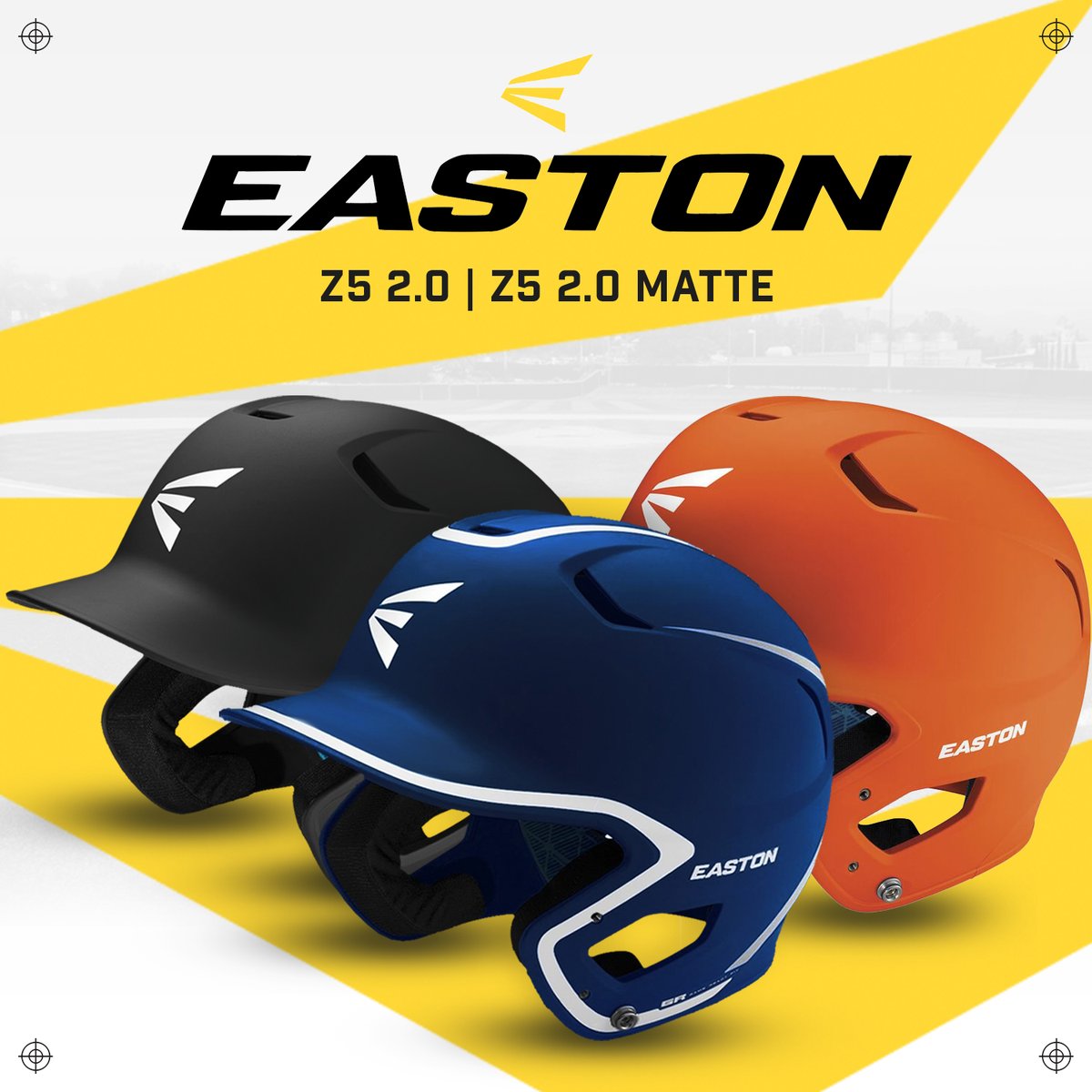 Easton Z5 2.0 and 2 tone helmets 🔥 
Dominate the diamond ⚾️