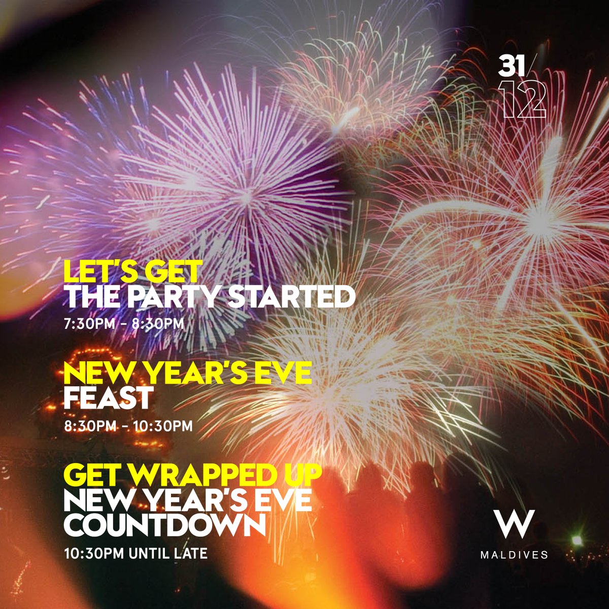 WMaldives's tweet photo. Let the countdown begin! 5 more days to go as we GET WRAPPED UP this festive season in true #WMaldives Brazilian Carnival vibe!

Last minute plan is never too late. Book now: https://t.co/Fso5e1RMFN

#WHotels #MarriottBonvoy #Maldives #Festive2021 #GetWrappedUp https://t.co/oH6O1avW34