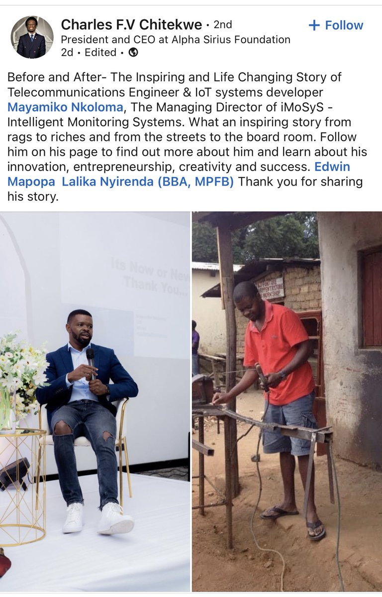 This post just gave me more energy to do more. It’s indeed possible. My fellow youths, Our time is now or never.