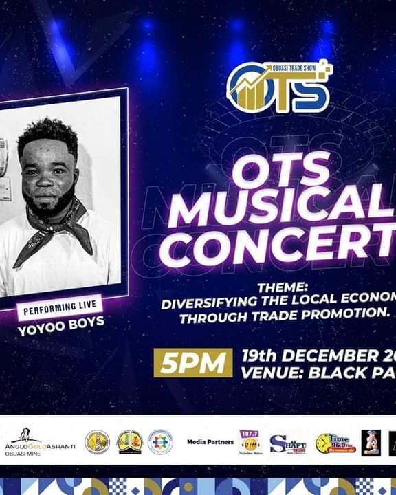 Obuasi Trade Show Musical 🎶 Concert. All the top Artists will be performing live. You can't miss this Program for anything. #obuasitradeshow #bellsontvgh #obuasitoday #obuasifacebookers #tradeshow #obuasitradeshow  @bellsontvgh