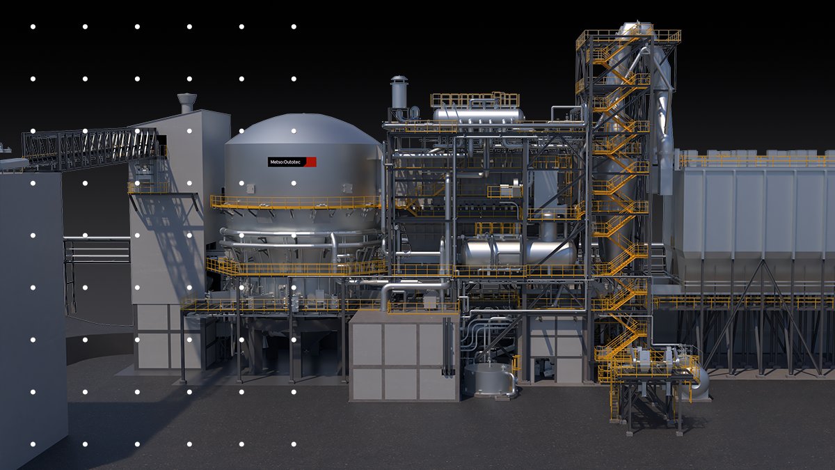 MetsoOfficial's tweet photo. Metso Outotec sets a new benchmark in the metallurgical industry by introducing the Fluid Bed Optimizer for roasters and calciners.
For more information: https://t.co/BLn4Bz5wHh
#fluidbed #optimizer #processautomation #metalrefining https://t.co/2pGMocWdmG