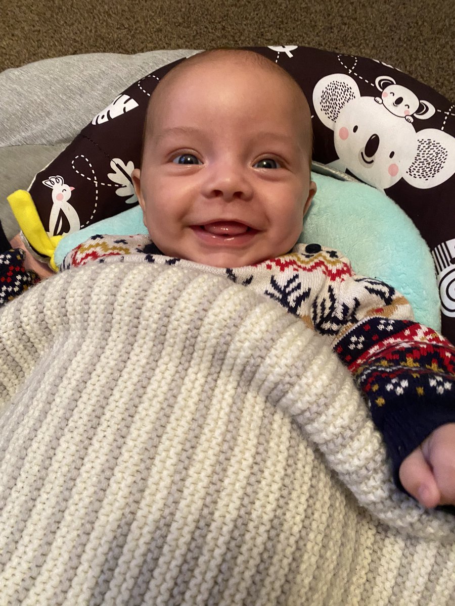 TheShatteredMum's tweet photo. 14 weeks &amp;5 days &amp; this little dream boat is happily sleeping through the night, feeding at 6 am then back to sleep until 9! I just can’t get over how perfect this sweet boy is 🤍xx xx https://t.co/IBuLOkIuMY