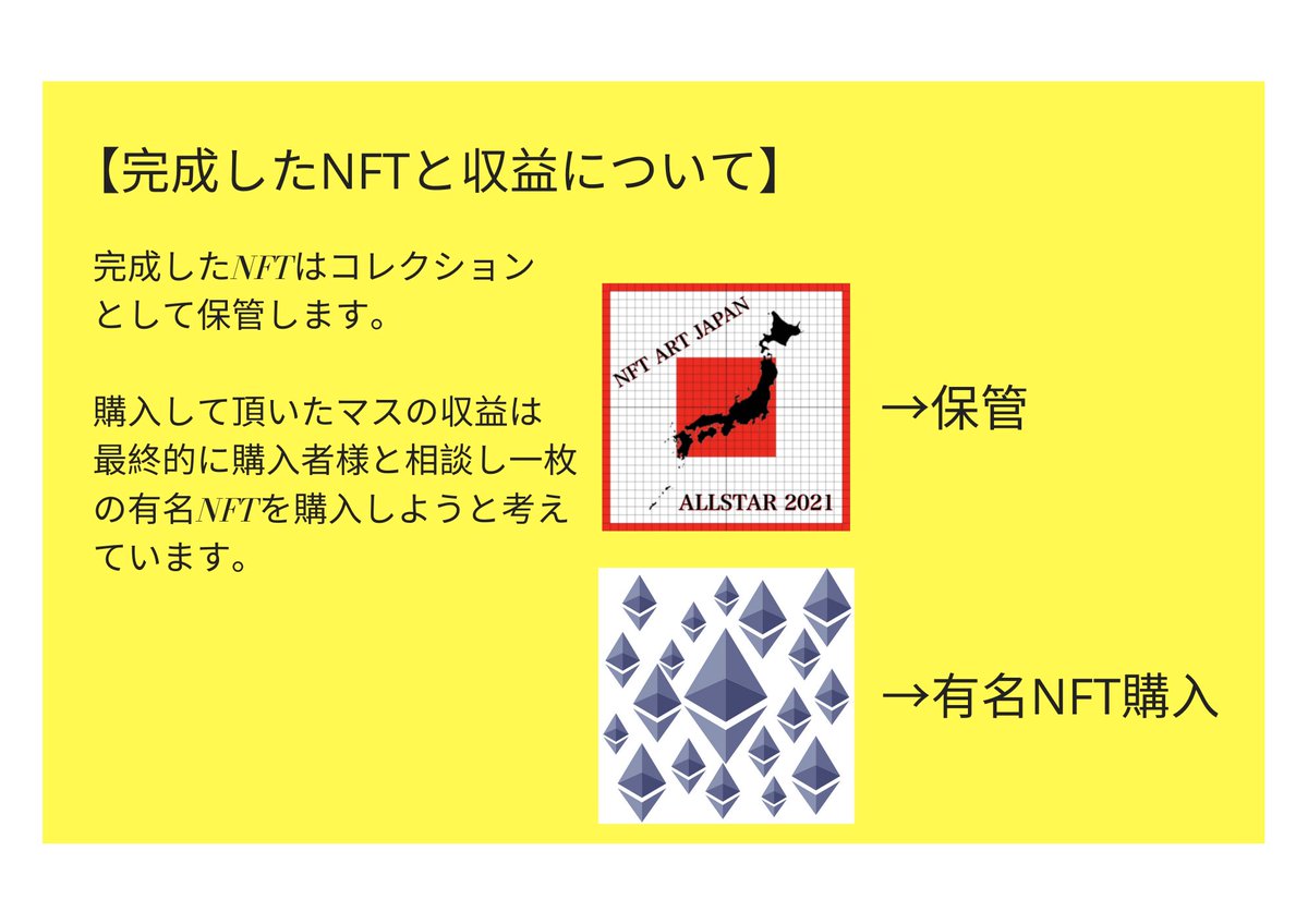 NFT_ART_JAPAN's tweet photo. 【NFT ART JAPAN ALLSTAR 2021】
今までなかった全く新しいNFTプロジェクトスタートします！！

是非多くの方に知っていただきたいので❤️RTお願いします😁

#NFT #NFTs #NFTJapan #NFTJPN https://t.co/cGtcZvnZKn