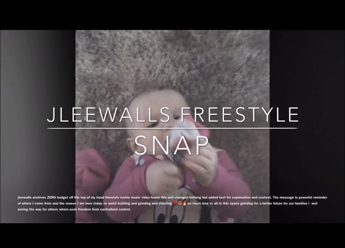 JLEEWALLS1's tweet photo. 10 editions freestyle #jleewalls original zero budget #nft #musicvideo #raw #whyiamhere #whereicomefrom .1111 $ETH each w/ @MetaMuseRecords #rare https://t.co/ifLsGCI7ww no pressure but listed. If you vibe w/ and collect 🙏🏽thank you, if you cannot collect, thank you #WAGMI ♥️ https://t.co/BhYCHMp0Ss