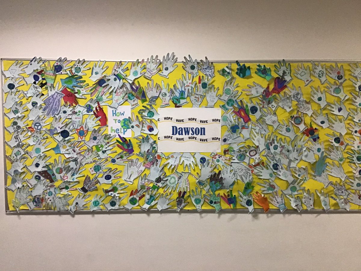 GroveEco's tweet photo. The results are in for our @Grove_Academy #WaveOfHope. Many SE classes in school created their own ‘wave of Hope’ during and after #COP26. Positive messages about small steps to take to reduce climate change. Dawson House was the winner overall but every house had great examples. https://t.co/NkHKZnnWna
