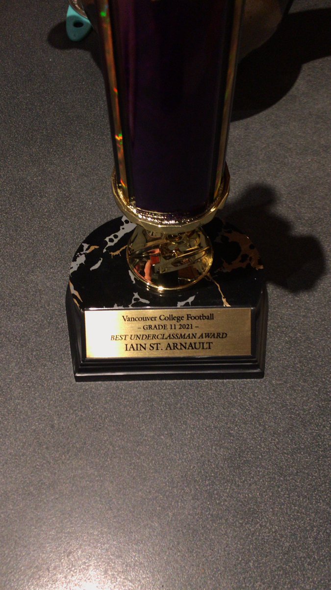 Blessed to receive the “Best Underclassmen” award. Looking forward to the off season and what’s ahead.
<a href="/vcfootball/">VC Football 🏈</a> <a href="/VCIrishSports/">Vancouver College Athletics</a> <a href="/vcstrength/">VC Strength - Vass</a> <a href="/RonTurn25193205/">Ron Turner</a> <a href="/davedbenefield/">davedbenefield</a>