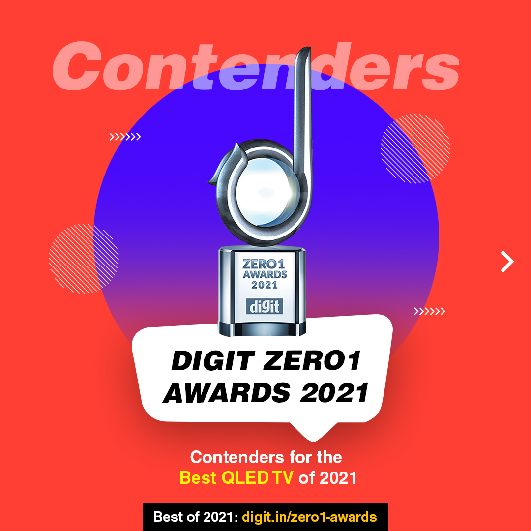 digitindia's tweet photo. Here are the #DigitZero1Awards contenders for the Best QLED TV of 2021!

@SamsungIndia 
#SamsungQN90A

@tcl_india 
#TCLC825

@MiTVIndia 
#MIQLEDTV75

@Hisense_IND 
#Hisense 55U6G https://t.co/MMzDchELcu