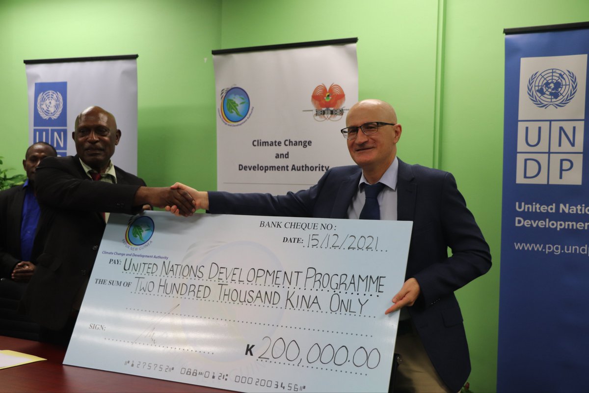 Edward Vrkic (@edwardvrkic) on Twitter photo UNDP Papua New Guinea received its first Government cost sharing contribution this week. A great investment in climate action. Will further facilitate access to renewable energy and promote energy efficiency. <a href="/UNDPinPNG/">UNDP Papua New Guinea</a> UNDP Papua New Guinea received its first Government cost sharing contribution this week. A great investment in climate action. Will further facilitate access to renewable energy and promote energy efficiency. <a href="/UNDPinPNG/">UNDP Papua New Guinea</a>