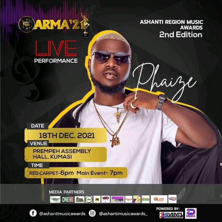 WhatzupKumasi's tweet photo. @WhatzupKumasi  @ypeegh x @PhrimpongSongs x @PhaizeGh performing at the Ashanti Region Music Awards 2021 #ARMA21 https://t.co/ui8i5JGLf7