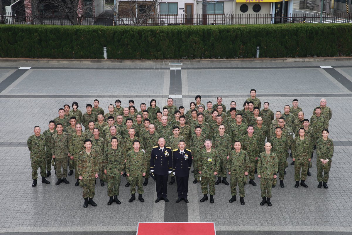 中部方面隊 は、12月16日（木）、 #方面最先任上級曹長 の #交代式