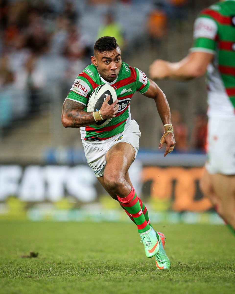 SSFCRABBITOHS's tweet image. Local product Nathan Merritt was a try-scoring machine in the Red &amp;amp; Green and is the current record holder for the top try scorer in the history of the Club 🔥🥇 #WornWithPride #GoRabbitohs ❤️💚