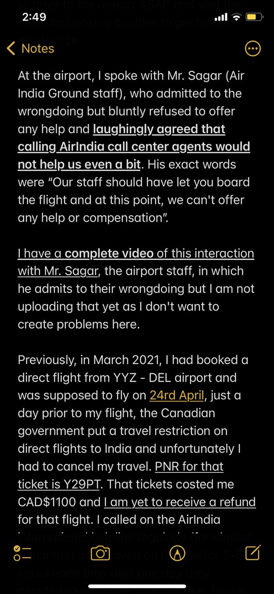 SimranThakkar12's tweet photo. @airindiain ATTENTION TO ANYONE BOOKING THEIR FLIGHT WITH @airindiain : I urge you to read my complaint against AirIndia in this tweet so you are well aware of the company you will be dealing with is a complete scam. @airindiain @kiwicom247 @AirCanada WE NEED OUR MONEY https://t.co/fWvJU8MYQY