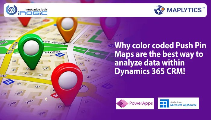 CRMSoftwareBlog's tweet image. RT @Maplytics: Why color-coded Push Pin Maps are the best way to analyze data within Dynamics 365 CRM! 

buff.ly/3DFLuEj

 #PowerPlatform #MSDyn365 #mapanalytics  #Dynamics365 #MSDyn365 #CRMData #geoanalysis #geocoded #maplyticsonmobile
