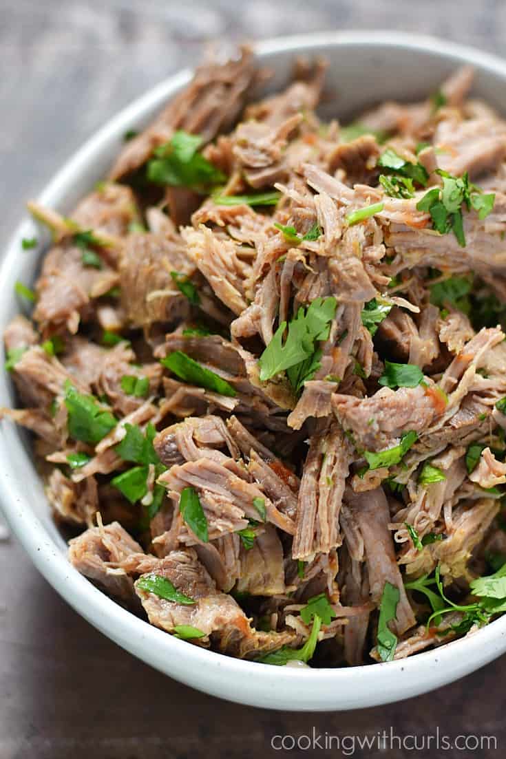 Mexican Style Shredded Beef {Instant Pot}