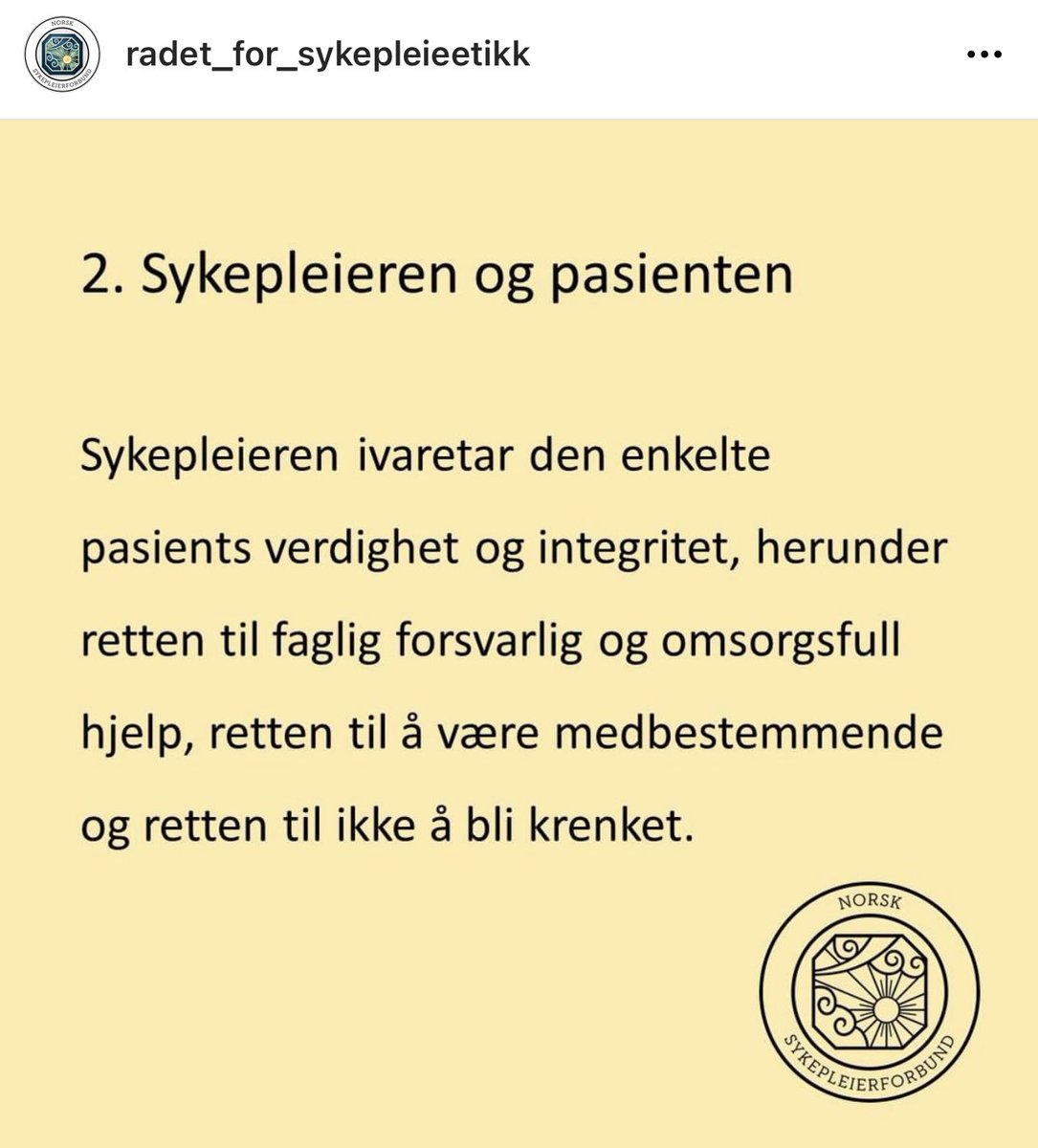 NSFleder's tweet photo. Bare sånn at det er sagt: Vi anbefaler deg å ta vaksiner, men sykepleiere skal møte deg med respekt og omsorg - uavhengig av vaksinestatus. Akkurat det er noe av det fineste med sykepleierprofesjonen.
Gjør godt og gjør gode valg. #fagetifront https://t.co/kBLonDifCt