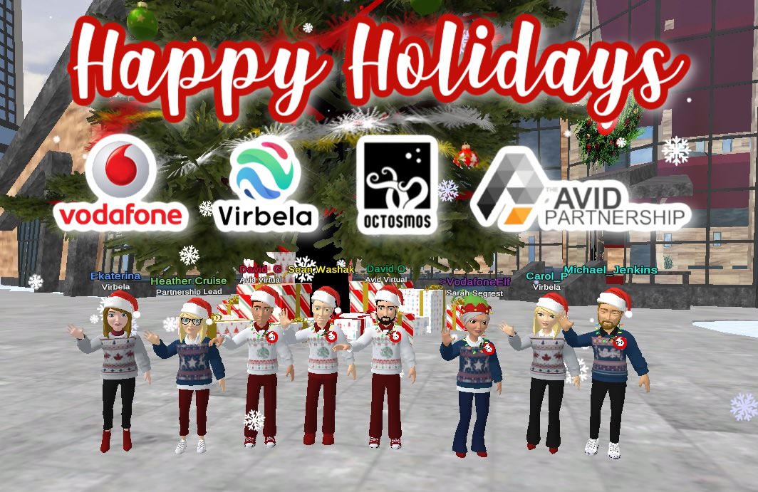avidhybrid's tweet photo. Preparation all done for our first major Christmas event in our virtual world powered by @VirbelaHQ. @Octosmos we are all ready 👊🏽. #VirtualWorlds #virtualevents https://t.co/tTgJrW1eJk