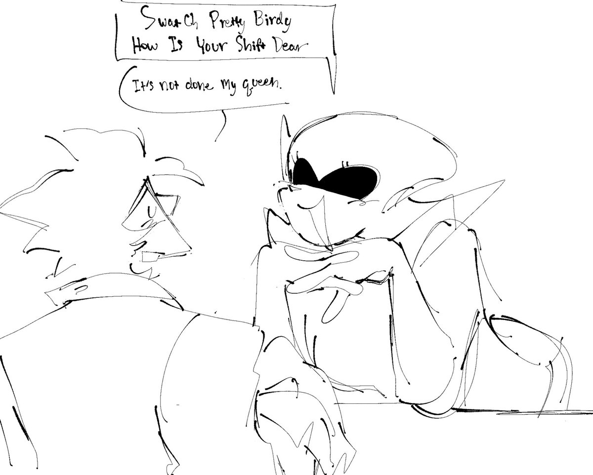 can I get a fic with this characterization of Queen I know there has to be conflict in shippy fics but 