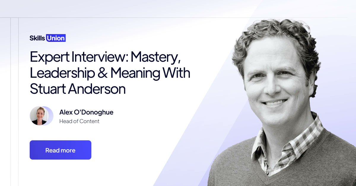 We're wrapping up the year with our final expert interview, founder and CEO of Skypilots, Stuart Anderson. His inspiring, practical outlook on the world is beautifully articulated in this conversation on leadership and personal mastery. Enjoy!💡  buff.ly/3EZiUiT