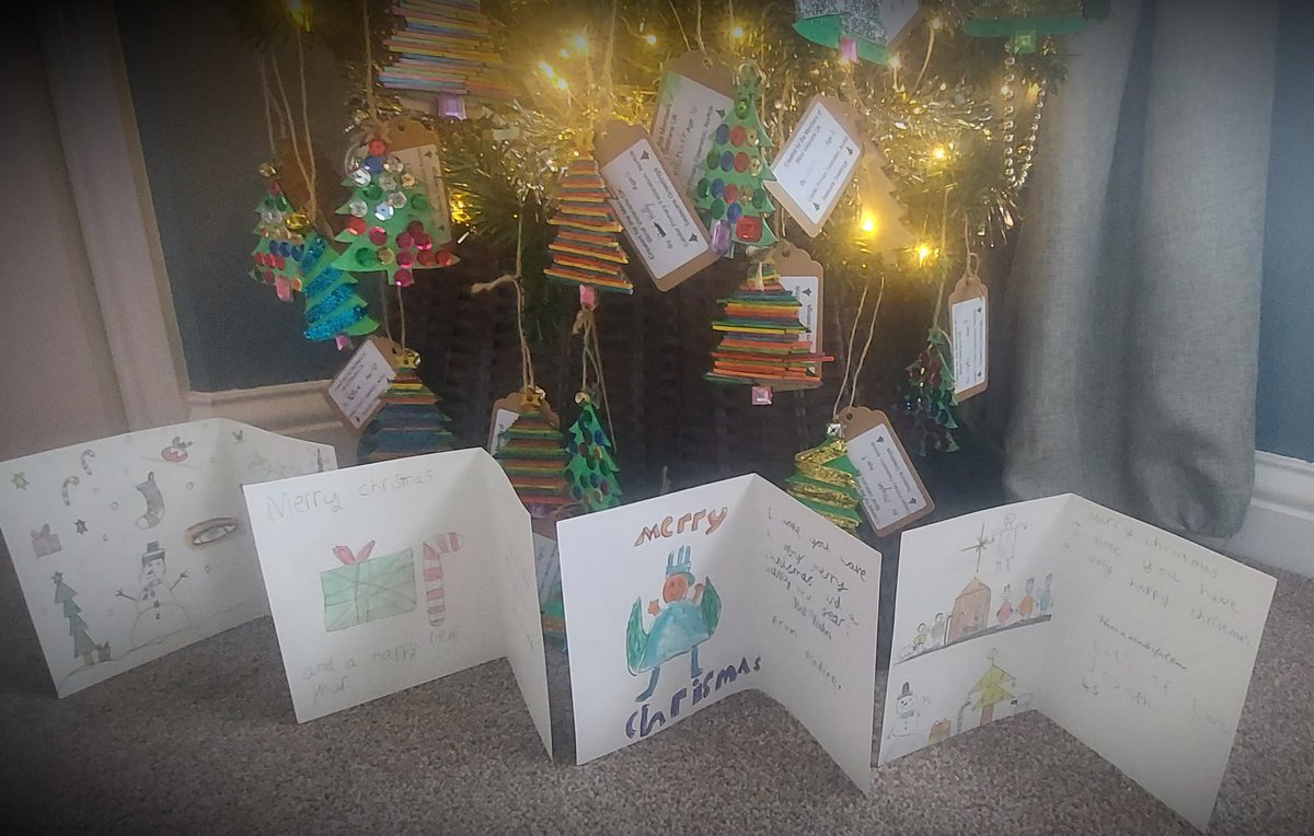 Our pupils were delighted to support <a href="/BlindVeterans/">Blind Veterans UK</a> again this year and have designed some wonderful tactile Christmas decorations for their members to enjoy #Christmas #christmasdecorations #charity