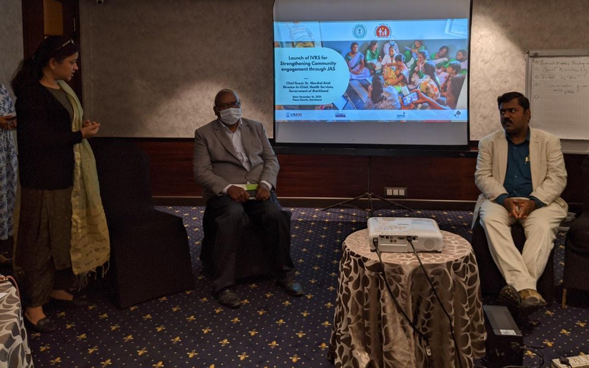 NISHTHA_CPHC's tweet photo. IVRS for Strengthening Community Engagement will be used to strengthen HWCs and generate ranking cards as part of community engagement and ownership process through JAS members.

@graamresearch
@nhm_jharkhand @usaid_india @HLTH_JHARKHAND https://t.co/ByocAq40CH