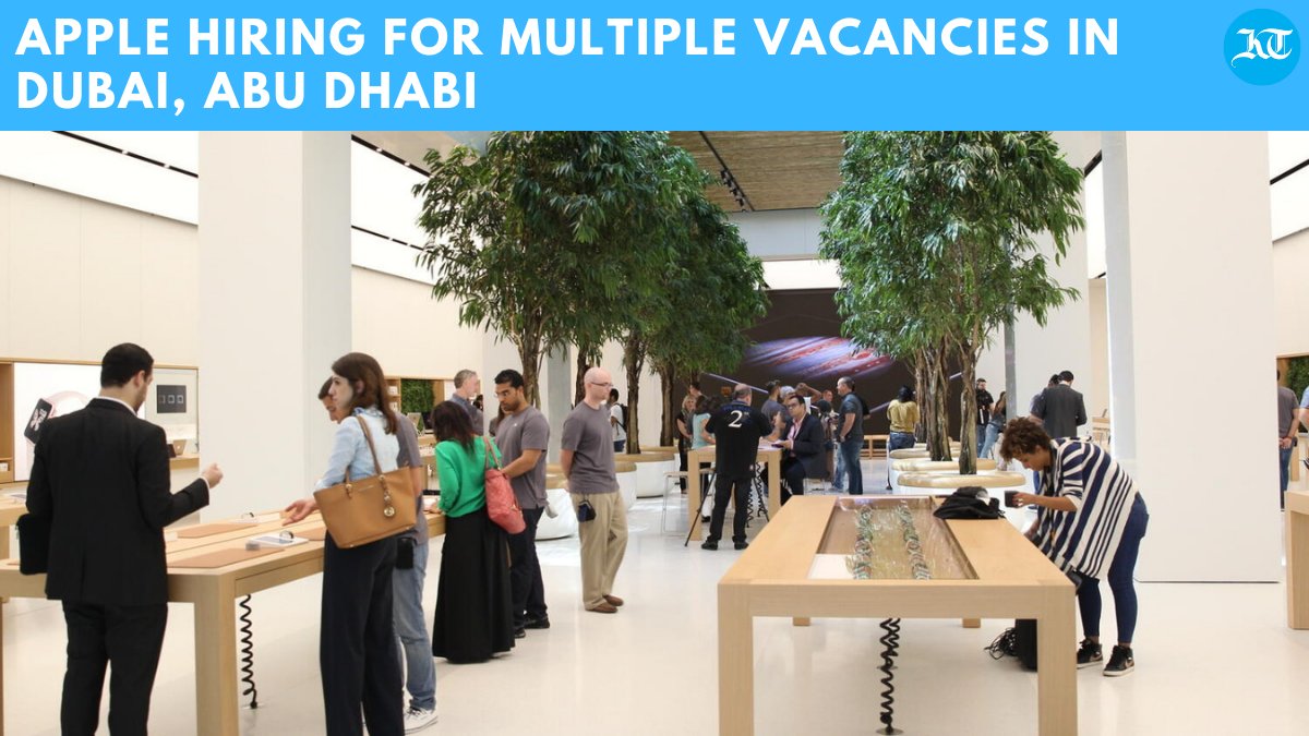 #UAEJobs: The #US technology giant #Apple has announced new vacancies to run its retail operations at three stores located across the #UAE 

The UAE residents interested in the jobs can apply through Apple’s career site.

khaleejtimes.com/jobs/uae-jobs-…