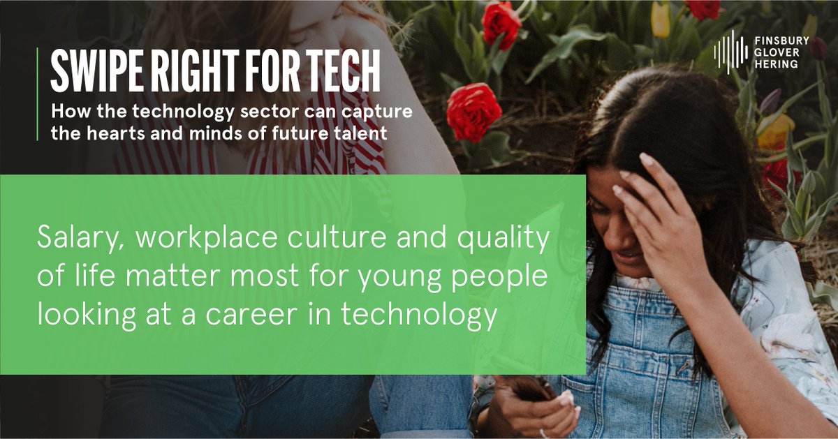 fgs_global's tweet image. Are technology companies overlooking vital hygiene factors such as salary, positive workplace culture and a good work-life balance? Young people rate these as top priorities. It&apos;s time to listen.

Read our global report: hubs.li/Q010RD_s0 
#SwipeRightForTech