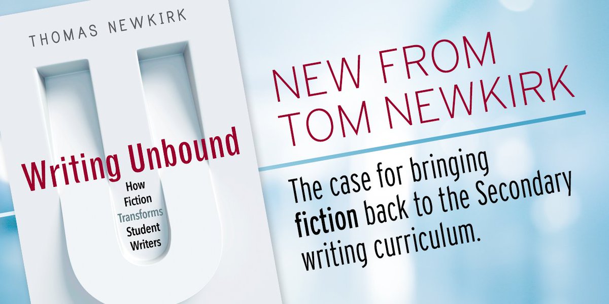 The case for bringing fiction back to the secondary writing curriculum by <a href="/Tom_Newkirk/">Tom Newkirk</a>. #Teacher #Education #Writing #Fiction hubs.la/Q010S_yH0