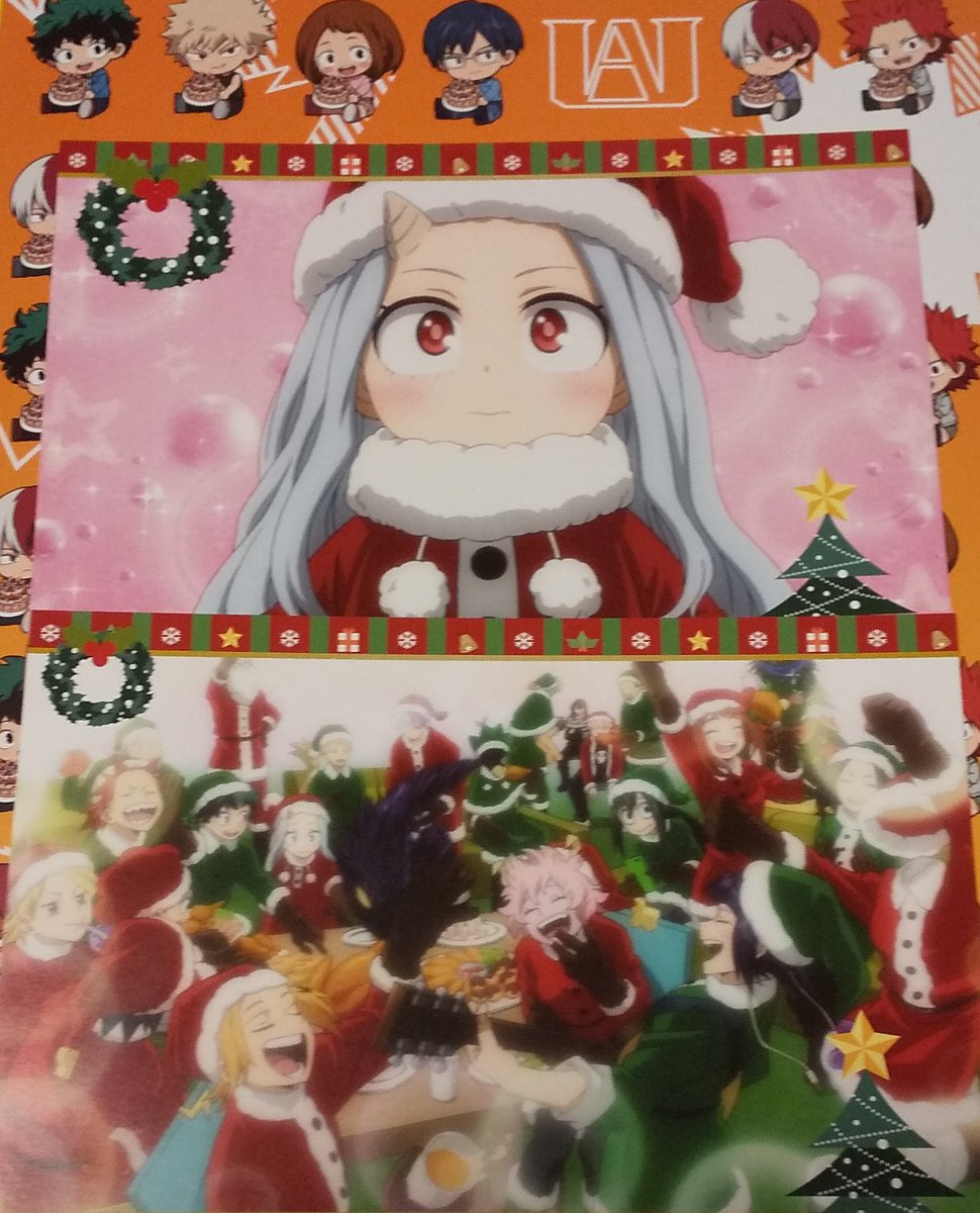 用事のついでにメイト🙌ポスカ貰った可愛い🎄クリアカード2トップ✨ 