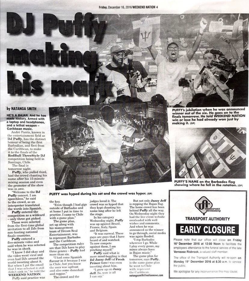 DEEJAYPUFFY's tweet photo. Was just reminded that it’s the 5 Year Anniversary of this 🤯. Wild. https://t.co/GprX6sjFUb